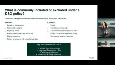 Embedded thumbnail for Professional risks: Introduction to Directors’ &amp;amp; Officers Liability and Commercial Crime Insurance